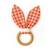 Anneau de dentition en coton bio Fraise+Honey+Rose+Vert+Vichy 25 - vertbaudet enfant 