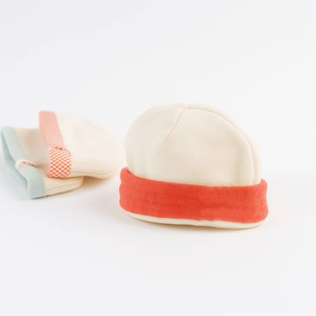 Bonnet de naissance en coton bio Fraise+Honey+Rose+Vert+Vichy 4 - vertbaudet enfant 