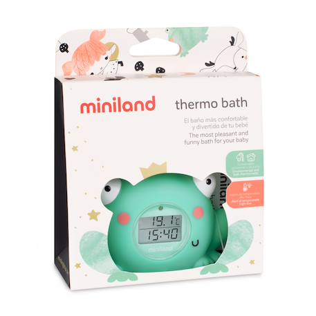 Thermomètre de bain Grenouille Magique Bleu 6 - vertbaudet enfant 