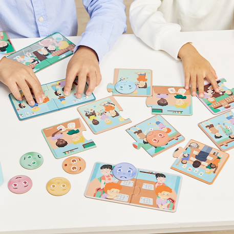 Emotiduos - jeu de société éducatif ROUGE 2 - vertbaudet enfant 