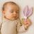 Anneau de dentition en coton bio Fraise+Honey+Rose+Vert+Vichy 15 - vertbaudet enfant 