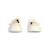 Ballerines enfant confortables à bout rond avec fermeture scratch et semelle plate Blanc+Nude 5 - vertbaudet enfant 