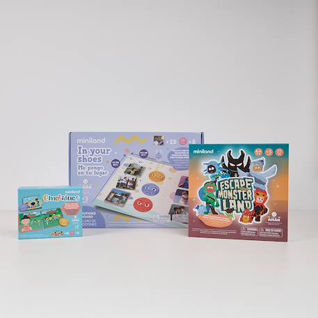 Emotiduos - jeu de société éducatif ROUGE 6 - vertbaudet enfant 