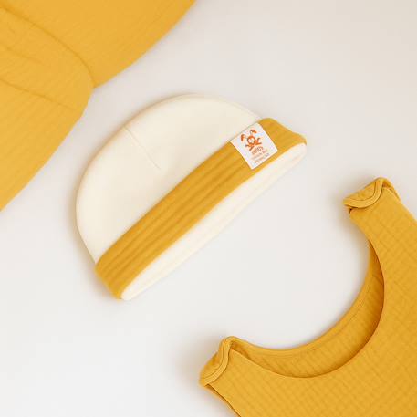 Bonnet de naissance en coton bio Fraise+Honey+Rose+Vert+Vichy 10 - vertbaudet enfant 