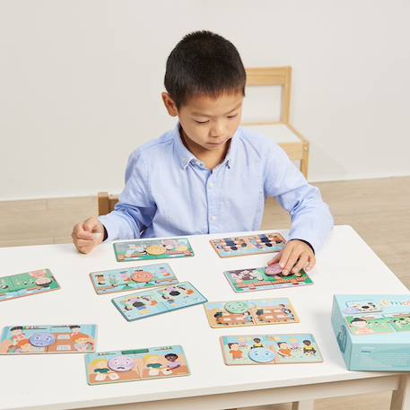 Emotiduos - jeu de société éducatif ROUGE 3 - vertbaudet enfant 