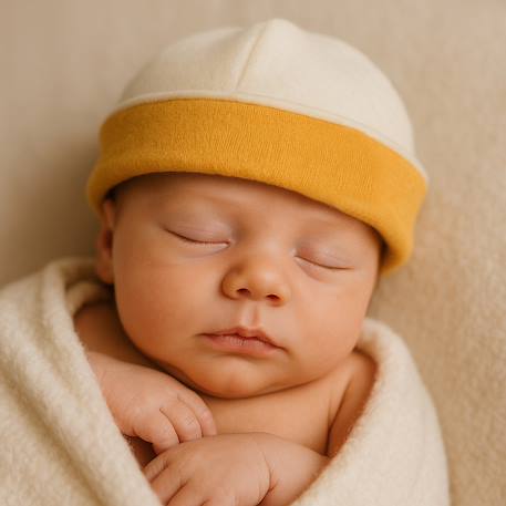 Bonnet de naissance en coton bio Fraise+Honey+Rose+Vert+Vichy 8 - vertbaudet enfant 