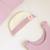 Bonnet de naissance en coton bio Fraise+Honey+Rose+Vert+Vichy 16 - vertbaudet enfant 