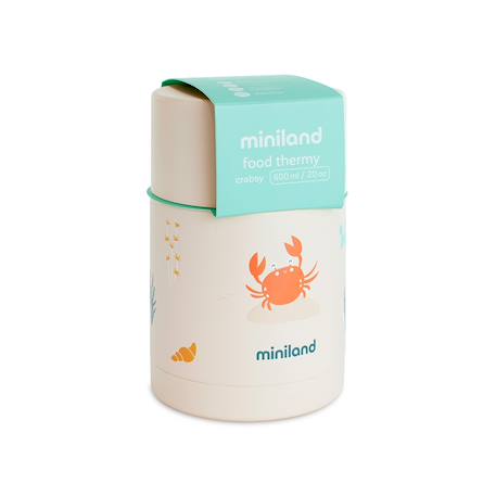 Thermos pour repas - crabe Blanc 5 - vertbaudet enfant 