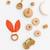 Anneau de dentition en coton bio Fraise+Honey+Rose+Vert+Vichy 5 - vertbaudet enfant 