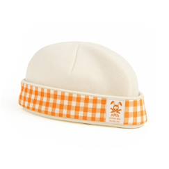 -Bonnet de naissance en coton bio