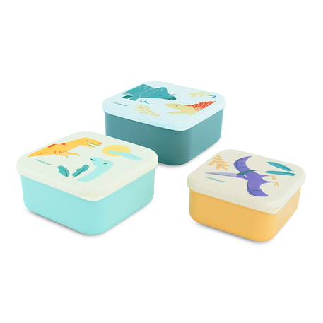 Sanckbox-3 boîtes à  lunch jurassique Bleu 1 - vertbaudet enfant 