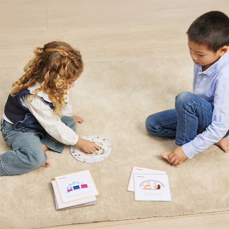 Jeu de yoga spin & chill pour enfants - Découvre le Yoga en t'amusant BLEU 4 - vertbaudet enfant 