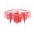 Mini drone à contrôle gestuel mains libres, rechargeable Rouge 1 - vertbaudet enfant 