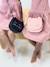 Sac bandoulière mina le chat Noir+Rose 10 - vertbaudet enfant 