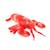 Peluche homard 25cm 100% recyclée Rouge 1 - vertbaudet enfant 