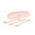 Set de couverts enfant valencia Blanc+Bleu+Rose 12 - vertbaudet enfant 