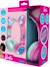 Casque Audio 2-en-1 Bluetooth et Filaire Barbie, sans fil rechargeable lumineux avec oreilles de chat MULTICOLORE 3 - vertbaudet enfant 