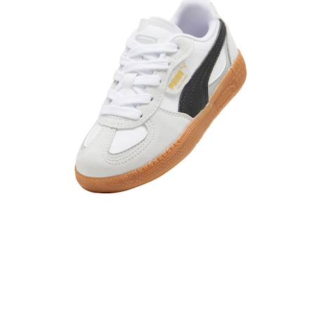 Baskets basses à lacets Blanc noir 5 - vertbaudet enfant 