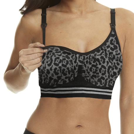 Soutien-gorge mains libres Beige+Léopard+Noir+Rose 7 - vertbaudet enfant 