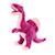 Peluche dino spinosaure 38cm 100% recyclée Rose 2 - vertbaudet enfant 
