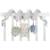 Spirale d'activité little farm Multicolore+Rose, beige+Rose, beige, bois 9 - vertbaudet enfant 