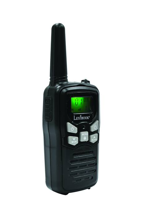 Talkie-walkies digitaux portée 8km  Longue Distance, écran LCD Son Digital, Clip Ceinture Noir 1 - vertbaudet enfant 