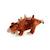 Peluche dino ankylosaure 26cm 100% recyclée Marron 2 - vertbaudet enfant 