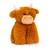 Peluche vache irlandaise 20cm 100% recyclée Marron 1 - vertbaudet enfant 