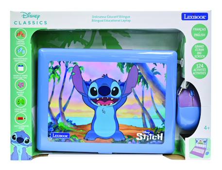 Ordinateur portable éducatif bilingue stitch (fr/en) 124 activités Apprendre et s'amuser Violet 3 - vertbaudet enfant 
