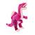 Peluche dino spinosaure 26cm 100% recyclée Rose 2 - vertbaudet enfant 