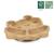 Assiette ventouse avec compartiments - Grenouille Bois 1 - vertbaudet enfant 