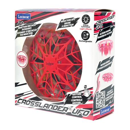 Mini drone à contrôle gestuel mains libres, rechargeable Rouge 2 - vertbaudet enfant 