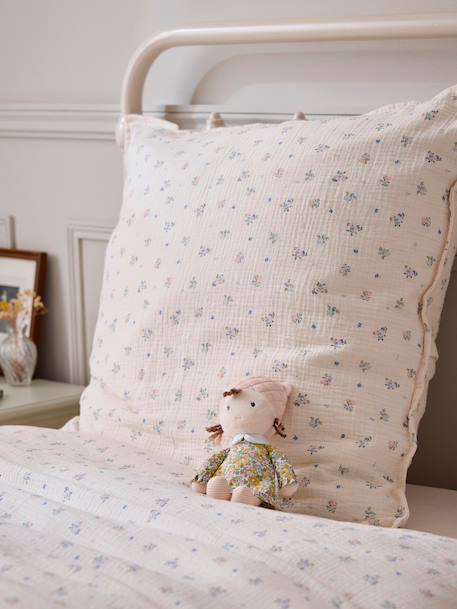 Poupée en velours et tissu liberty Lib betsy ann jaune 2 - vertbaudet enfant 