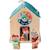 Jeu d'activités en bois ma première école Beige, bleu, orange 3 - vertbaudet enfant 