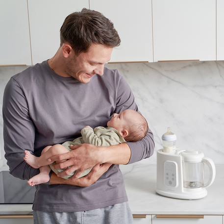 Robot de cuisine pour bébés multifonction 6 en 1 Blanc 5 - vertbaudet enfant 