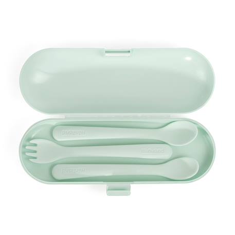 Set de couverts enfant valencia Blanc+Bleu+Rose 8 - vertbaudet enfant 