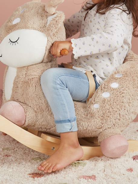 Bascule pour bébé - faon á bascule ella Chevruil ella 3 - vertbaudet enfant 