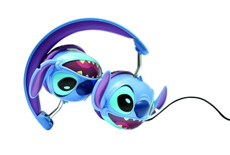Casque stéréo filaire pliable stitch avec limitation de volume d'écoute MULTICOLORE 2 - vertbaudet enfant 
