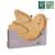 Assiette ventouse avec compartiments - Oiseau Bois 3 - vertbaudet enfant 