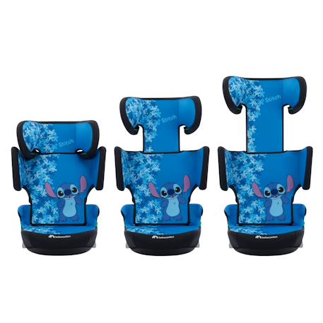 Siège auto réhausseur i-size hera i-fix Disney mickey+Disney minnie+Fun spiderman+Fun stitch 15 - vertbaudet enfant 