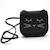 Sac bandoulière mina le chat Noir+Rose 1 - vertbaudet enfant 