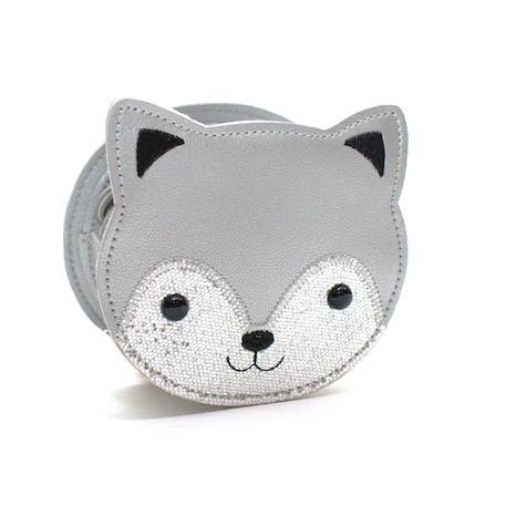 Sac bandoulière gaspard le chaton Gris+Noir+Rose 1 - vertbaudet enfant 