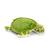 Peluche tortue 25cm 100% recyclée Vert 1 - vertbaudet enfant 