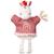 Marionnette à main Rose, blanc, jaune 1 - vertbaudet enfant 