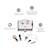 Kit de soins carekit magical Noir 2 - vertbaudet enfant 