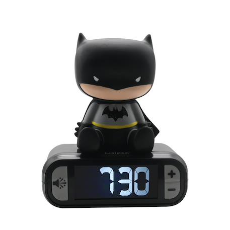 Réveil avec veilleuse batman en 3d MULTICOLORE 1 - vertbaudet enfant 