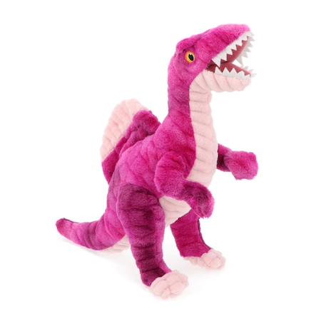Peluche dino spinosaure 26cm 100% recyclée Rose 1 - vertbaudet enfant 