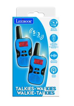 Jouet-Talkie-walkies digitaux rechargeables portée 5km, 8 canaux