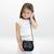 Sac bandoulière mina le chat Noir+Rose 2 - vertbaudet enfant 