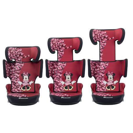 Siège auto réhausseur i-size hera i-fix Disney mickey+Disney minnie+Fun spiderman+Fun stitch 6 - vertbaudet enfant 